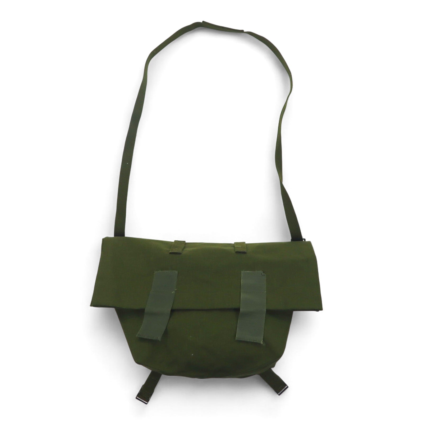 Danish Army デンマーク軍 80年代 2WAY ロールトップ メッセンジャーバッグ カーキ デッドストック 未使用品
