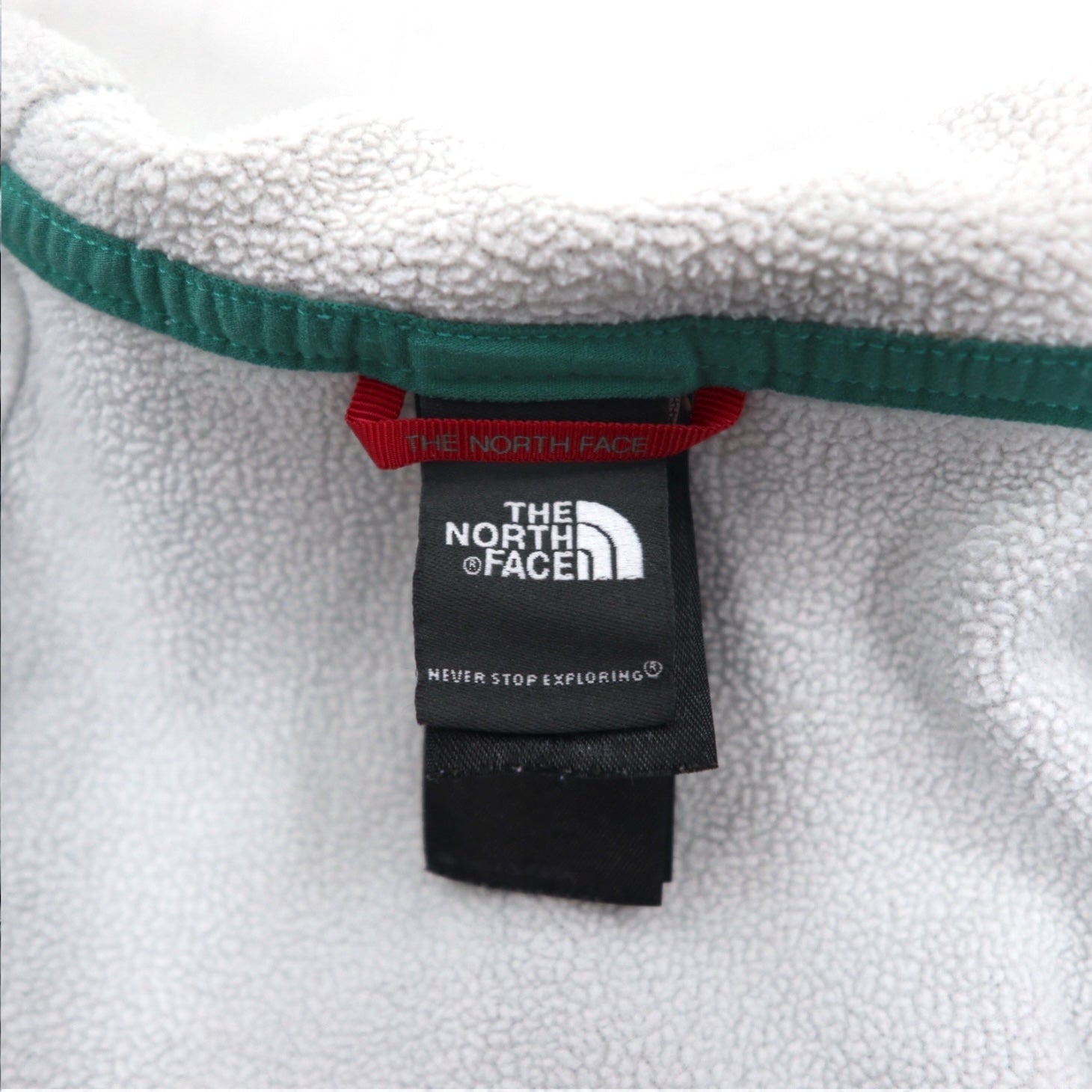 THE NORTH FACE felpa full zip con cappuccio M grigio poliestere logo ricamato US A40A