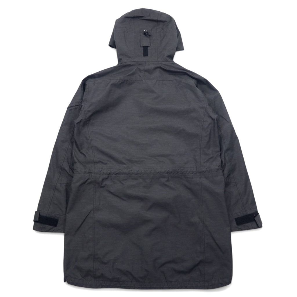 nonnative ゴアテックス GORE-TEX ハイカーコート マウンテンパーカー M ブラック ダブルジップ HIKER COAT C/P MINI HERRINGBONE PACLITE 2L NN-J2803 日本製