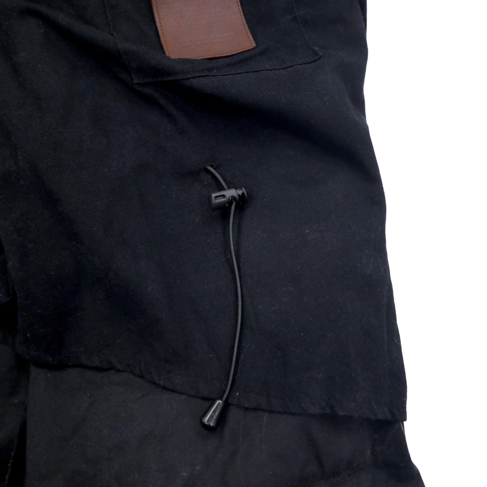OUTBACK Giacca cerata L Nera Cotone Olio Cerato Mantella Coulisse SWAGMAN JACKET