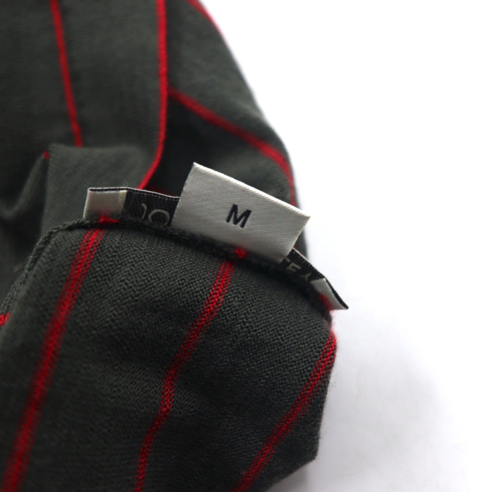 JOHN SMEDLEY Maglione collo alto in lana merino a righe, taglia M, kaki, made in Inghilterra