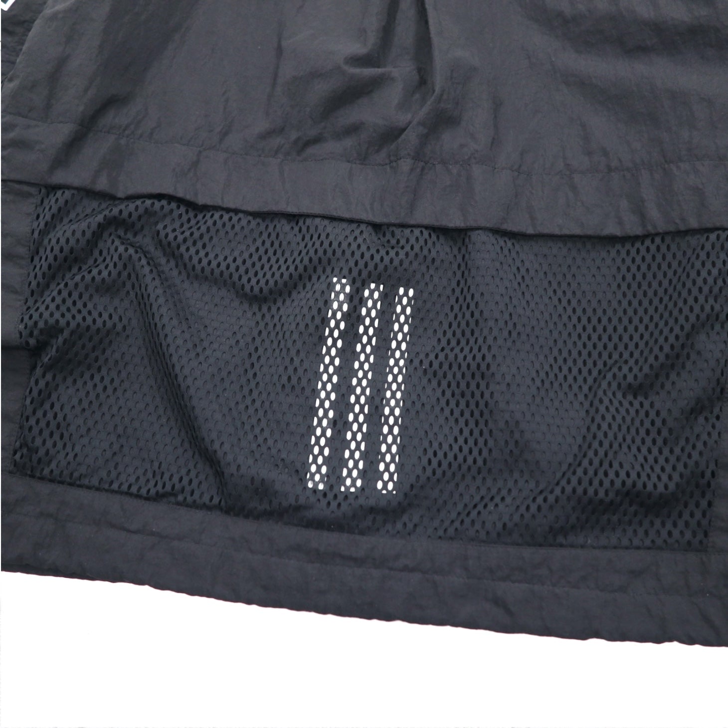adidas Track Jacket in Nylon, Black, Size S, Drawstring, W S2S, Three Stripes, ED1529