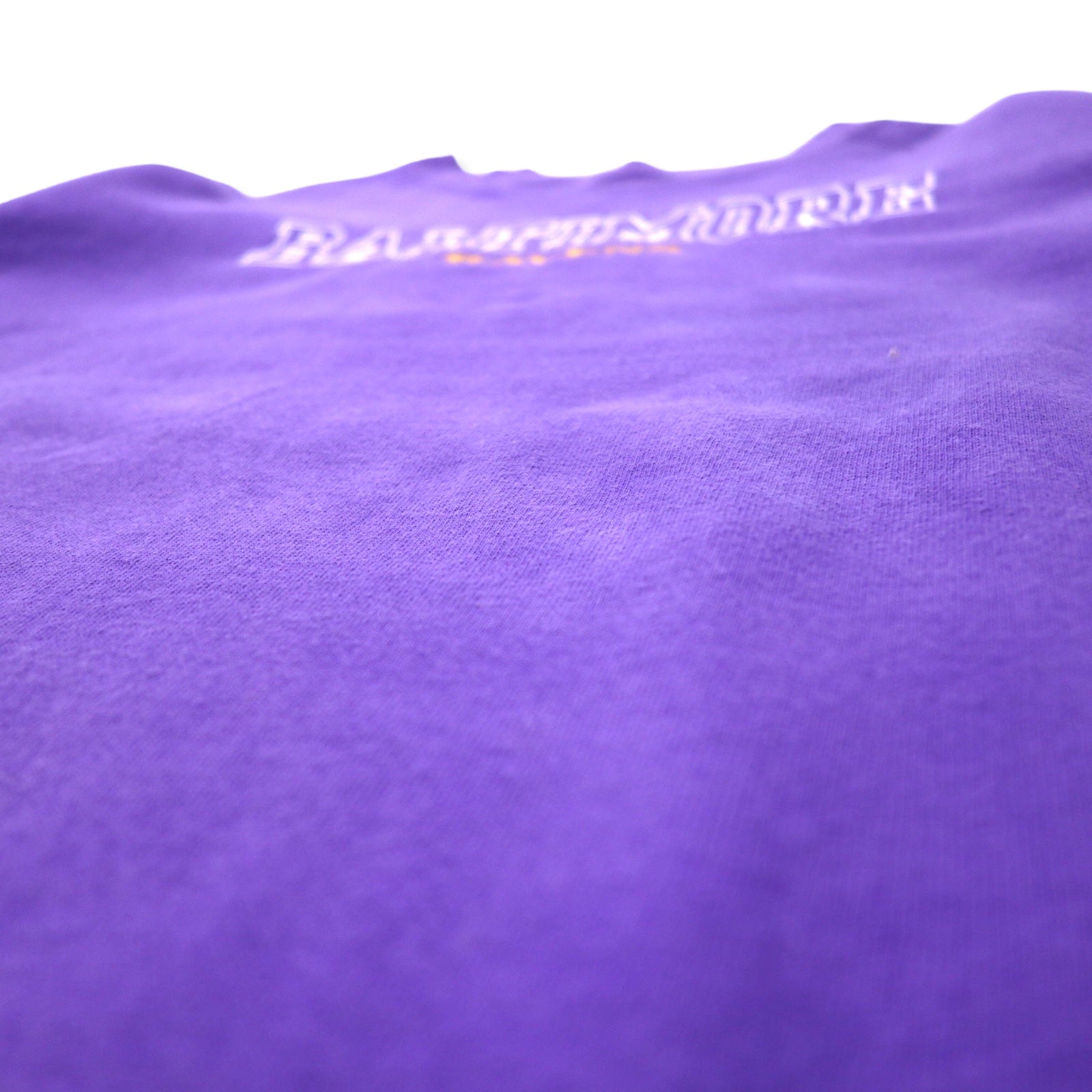 reebok Canadese anni '90 NFL BALTIMORE RAVENS Ricamato Felpa XL Viola Cotone Scollo a V