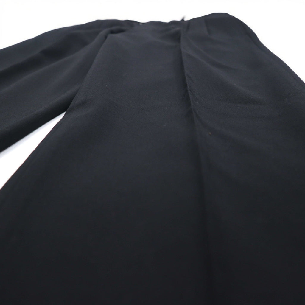 FENDI Completo da uomo 2 pezzi, giacca 2 bottoni e pantaloni, Made in Italy, taglia M, nero, lana vergine, pantaloni a gamba larga con pinces