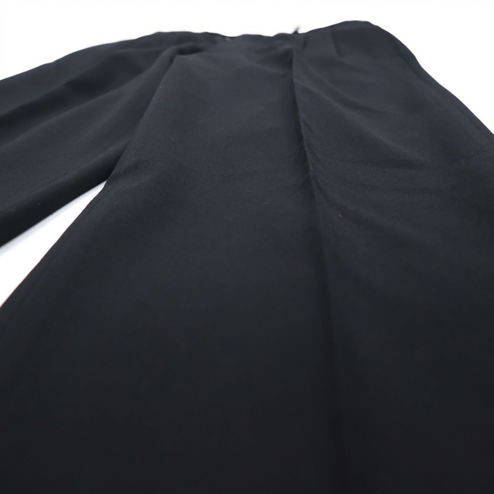 FENDI Completo da uomo 2 pezzi, giacca 2 bottoni e pantaloni, Made in Italy, taglia M, nero, lana vergine, pantaloni a gamba larga con pinces