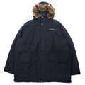 Giacca in piumino Eddie Bauer WeatherEdge Premium Goose, XXL, nera, nylon, 650 fill power, con cappuccio, pelliccia rimovibile, Weatheredge Premium Goose Down Hooded 5571
