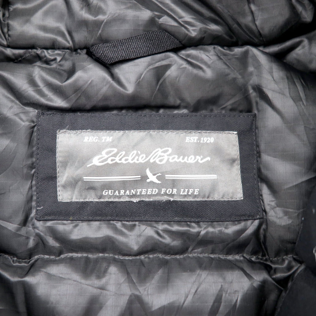 Giacca in piumino Eddie Bauer WeatherEdge Premium Goose, XXL, nera, nylon, 650 fill power, con cappuccio, pelliccia rimovibile, Weatheredge Premium Goose Down Hooded 5571