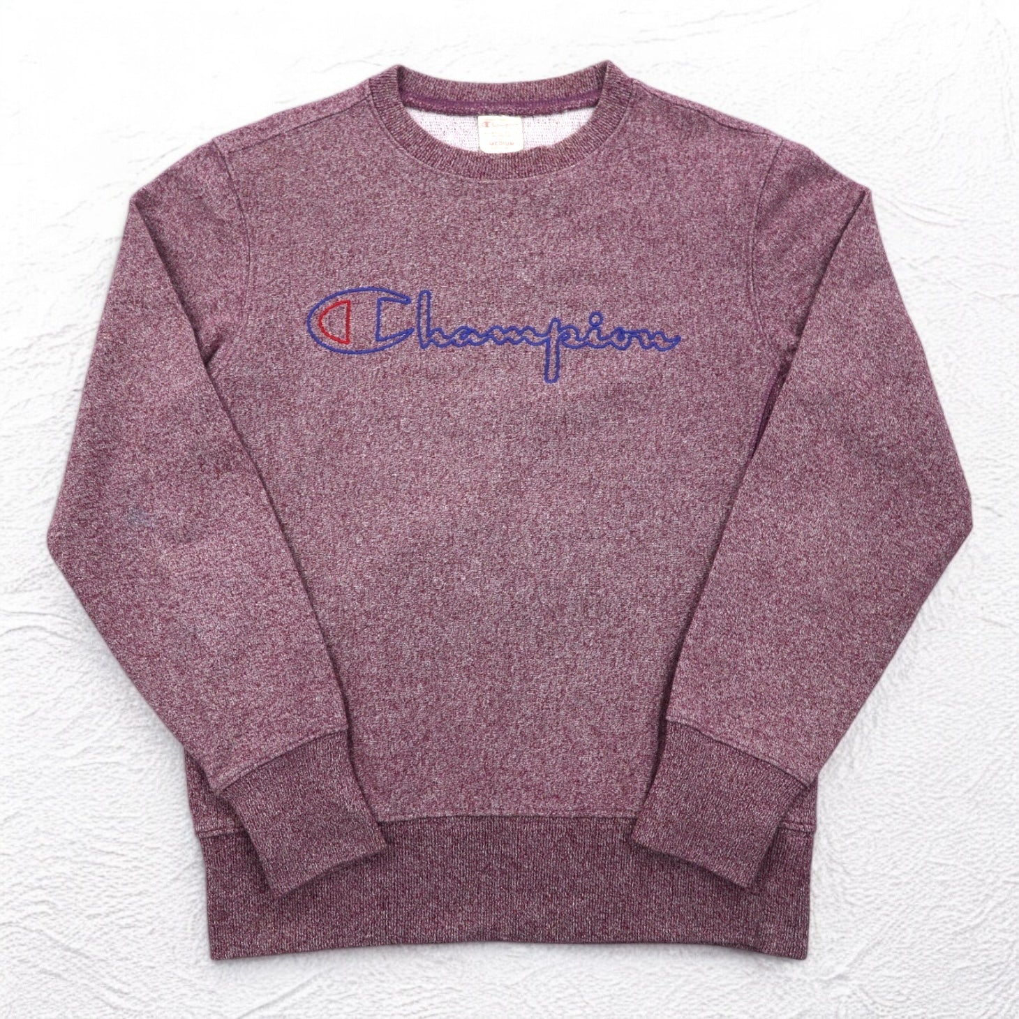 Champion Reverse Weave FELPA M rosso etichetta singola riedizione Made in Turchia