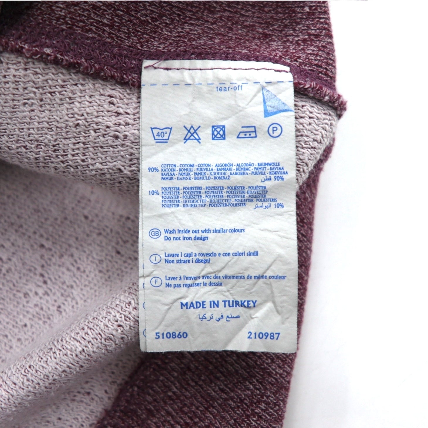 Champion Reverse Weave FELPA M rosso etichetta singola riedizione Made in Turchia