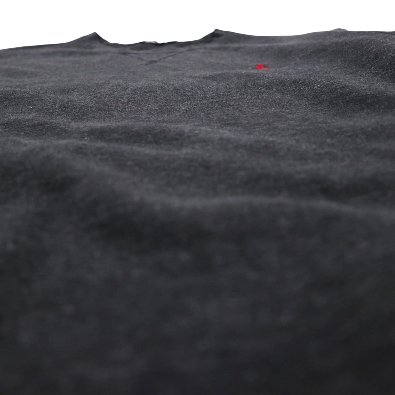 Polo Ralph Lauren 前V スウェット トレーナー XL グレー コットン スモールポニー刺繡