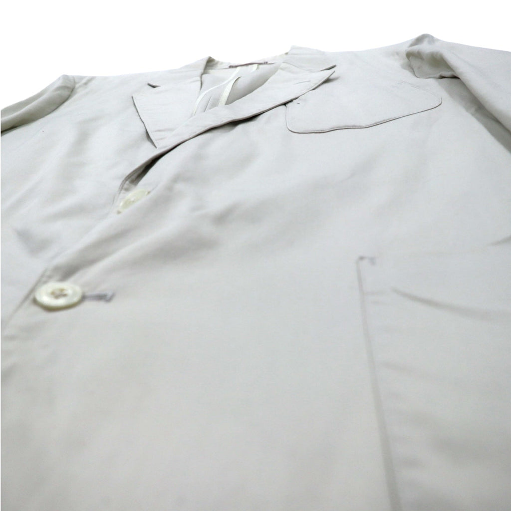 Burberrys Old Blazer Monopetto a 2 Bottoni L Beige Cotone Made in Japan