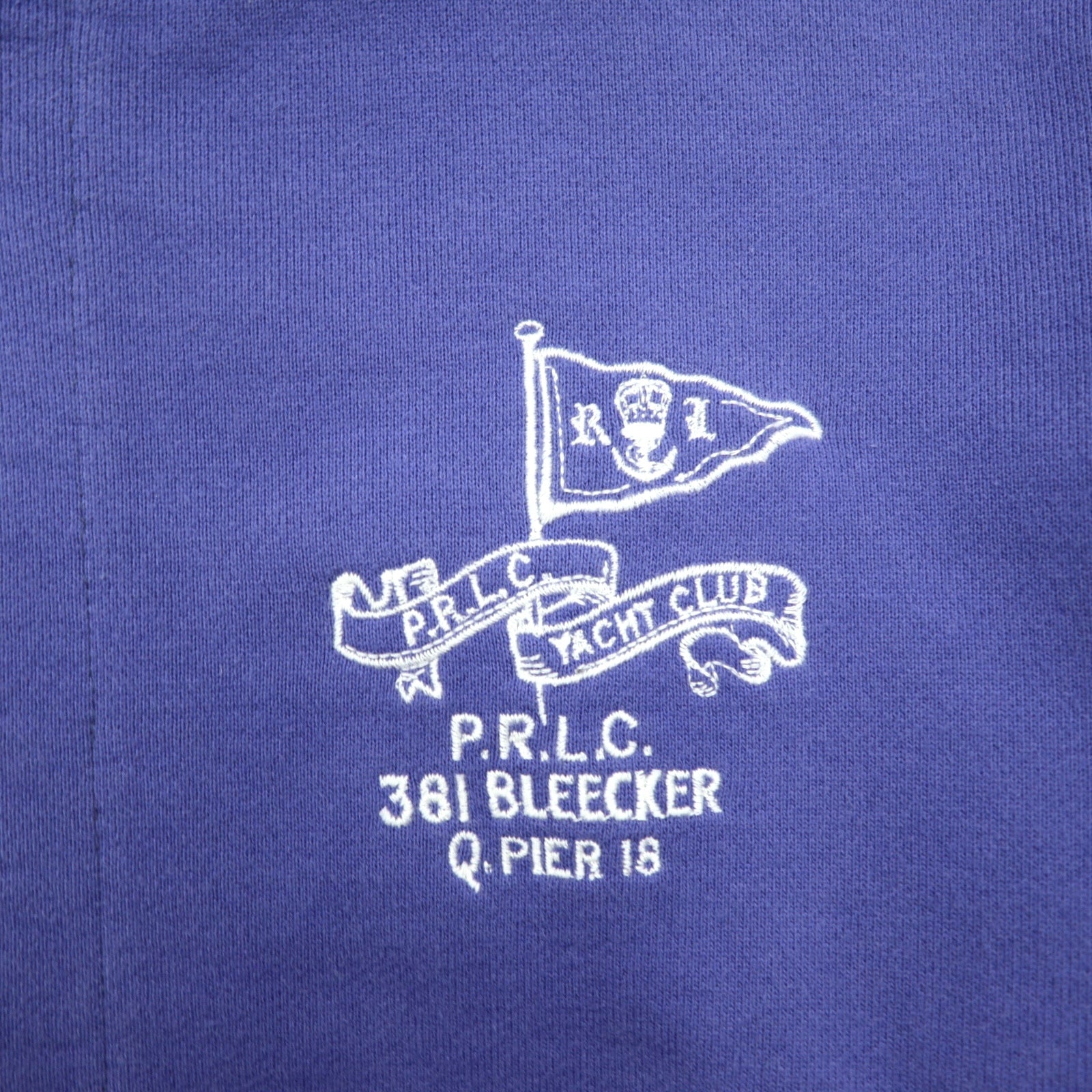 Polo by Ralph Lauren Felpa con zip intera M Blu Cotone P.R.L.C 381 BLEECKER