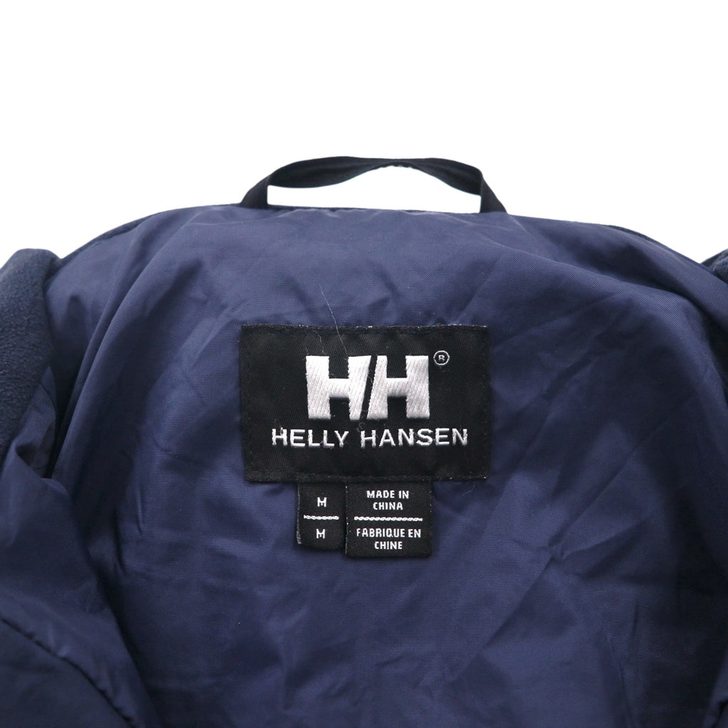 HELLY HANSEN セーリングジャケット ナイロンジャケット M ネイビー 防水 HELLY TECH ドローコード フード収納 25145Y トリコロール