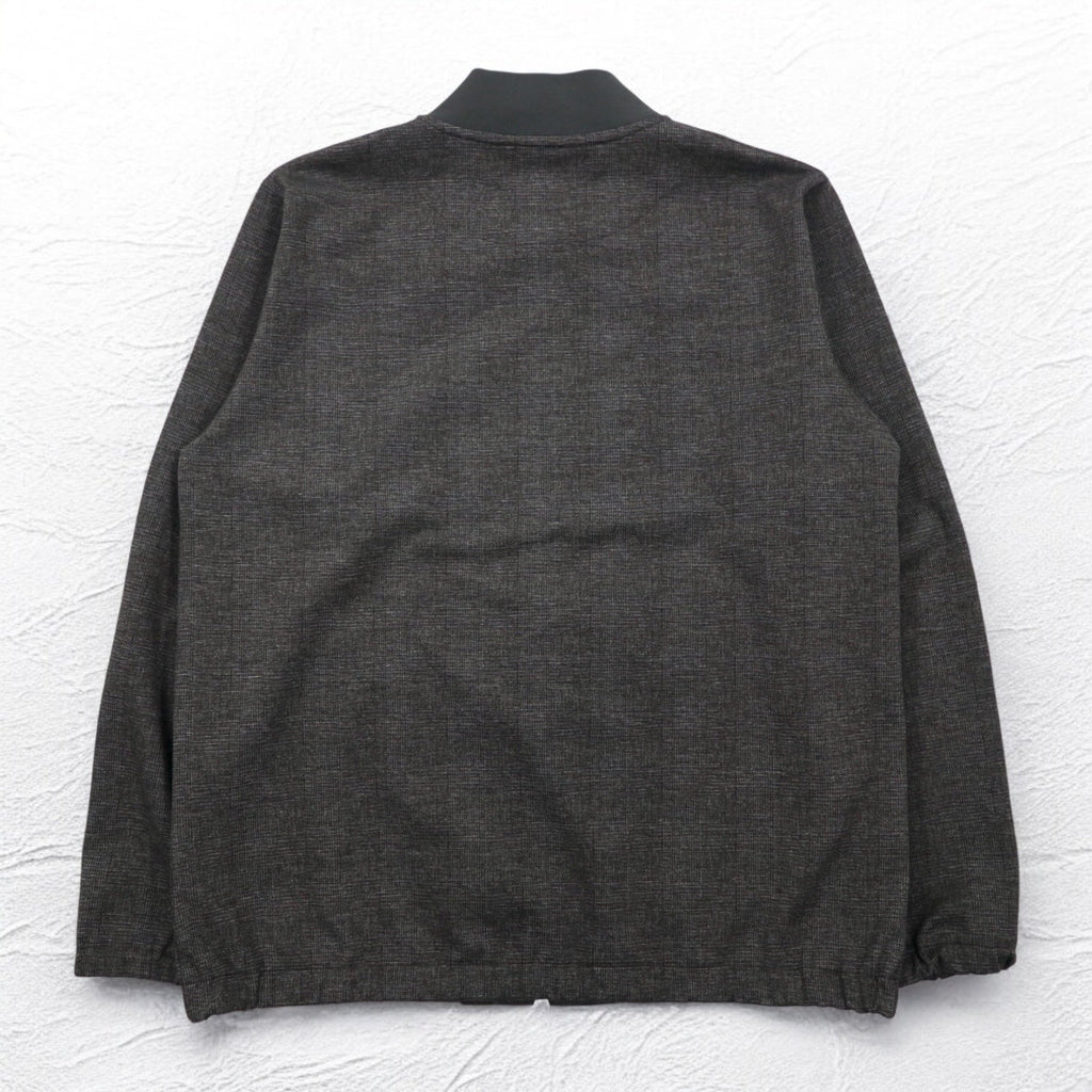 BEAUTY&YOUTH UNITED ARROWS Giacca a zip in tessuto scuba a quadri M Grigio 1227-180-0691