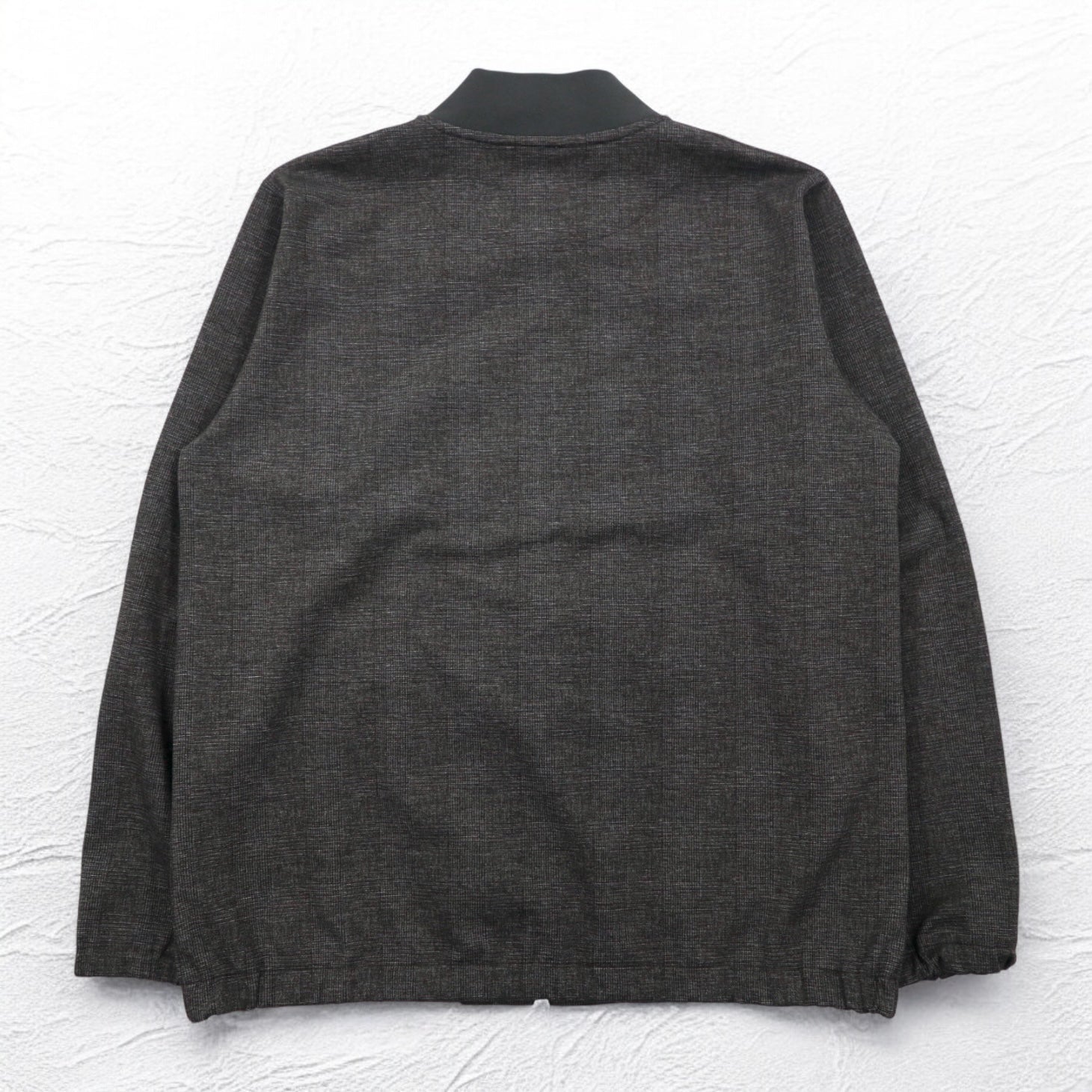 BEAUTY&YOUTH UNITED ARROWS Giacca a zip in tessuto scuba a quadri M Grigio 1227-180-0691