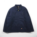 Dickies ワークジャケット ハリントンジャケット ジップアップブルゾン XL ネイビー
