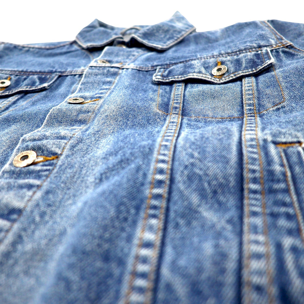 Anni '90 NEVADA Giacca di jeans in denim M blu cotone tipo 3rd