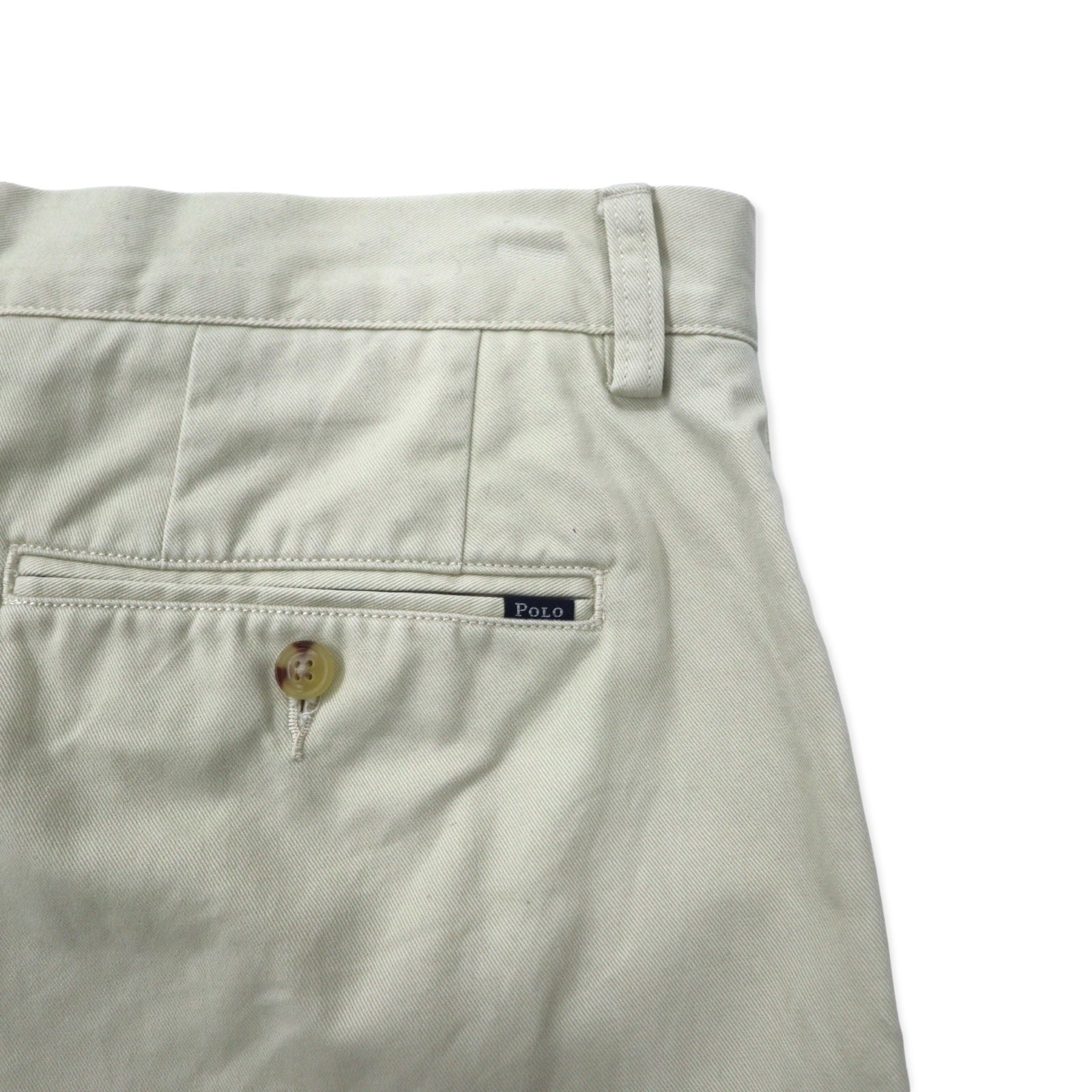 POLO RALPH LAUREN Pantaloncini Chino Corti 34 Beige Cotone