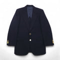 80s Vintage Blazer EDWARD'S 80年代 ブレザー 2B テーラードジャケット S  紺ブレ 金ボタン