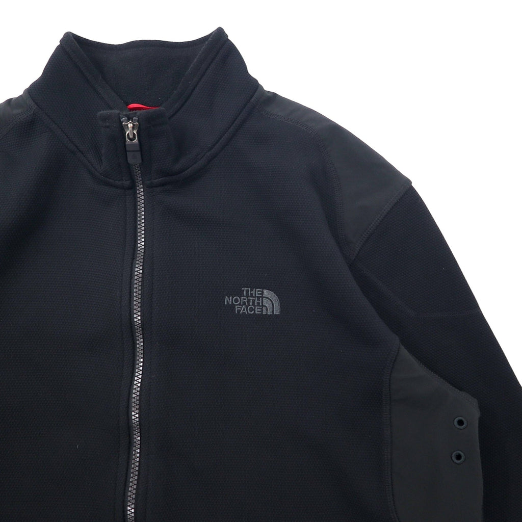 THE NORTH FACE Giacca Stealth Softshell L Nera Poliestere Fodera in pile US TKA stealth