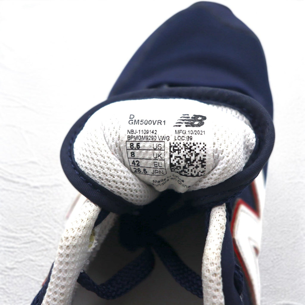 new balance 500 sneakers 26.5cm navy tricolor GM500VR1