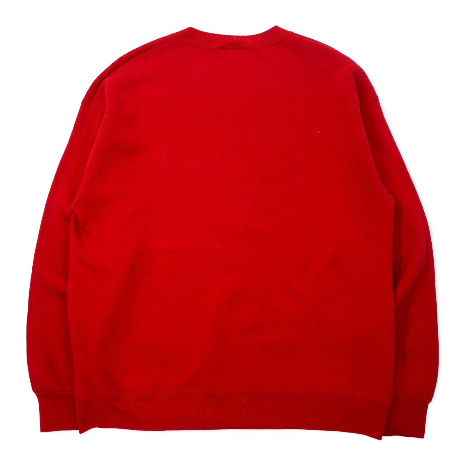 Lee SPORT USA Made Anni '90 NHL Felpa Stampata L Rossa Cotone Detroit Red Wings Taglia Grande