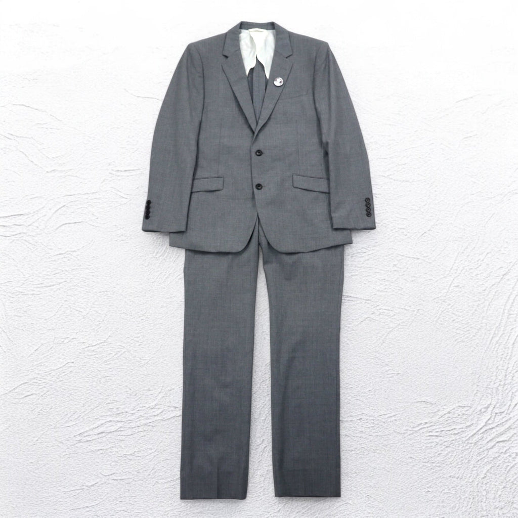 International Gallery BEAMS 2B スーツ セットアップ M グレー ウール 4117-0733-819