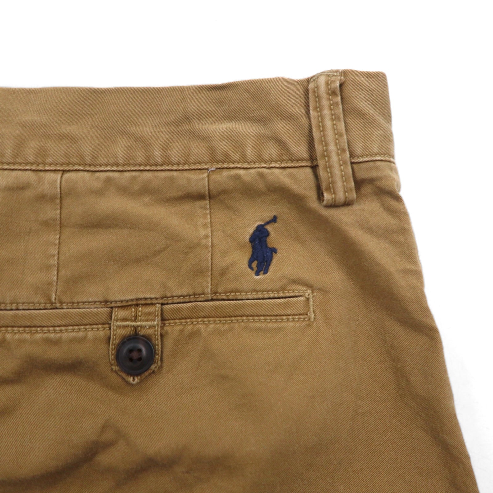 POLO RALPH LAUREN Polo Chino Classic Pantaloncini Corti in Twill di Cotone L Beige Elasticizzato