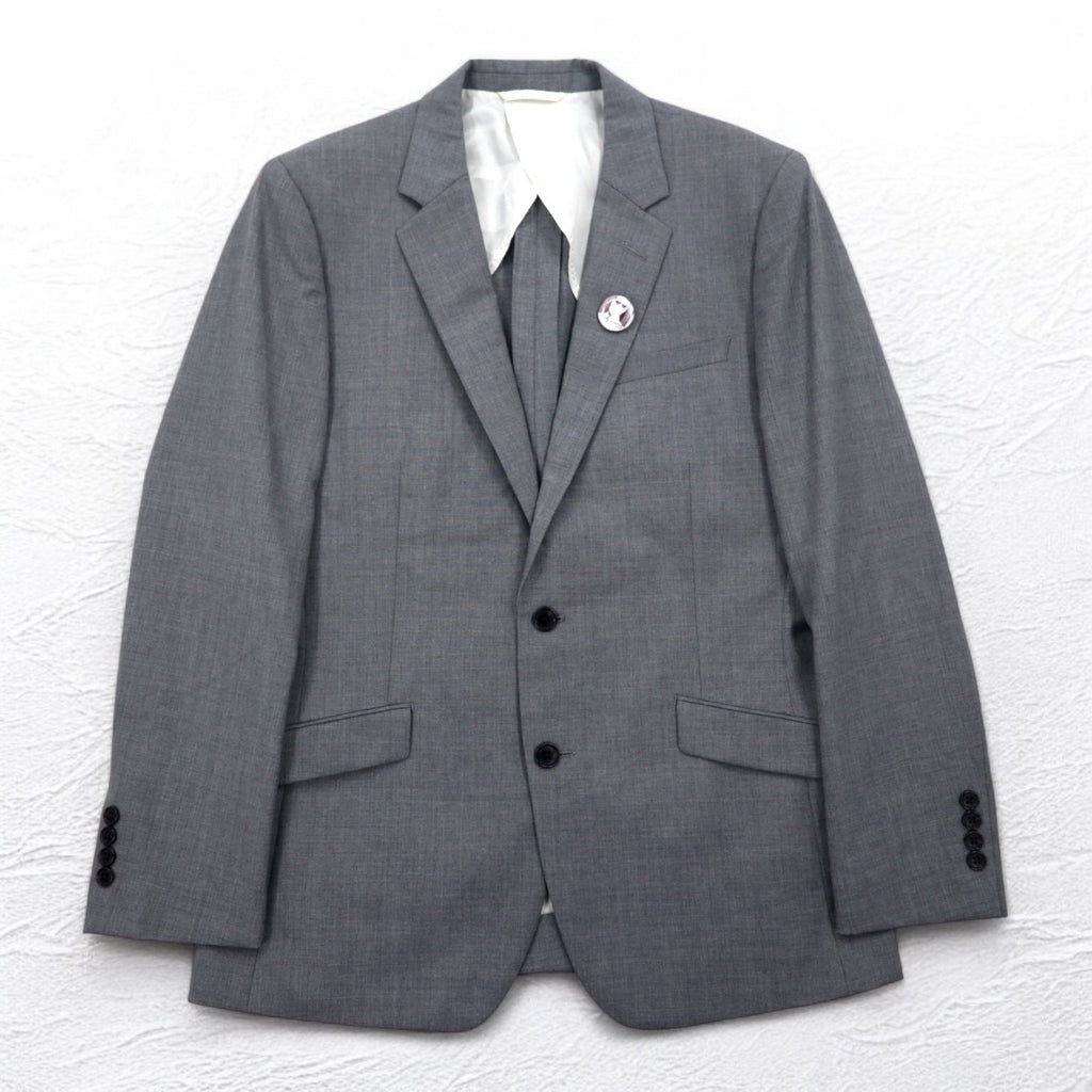 International Gallery BEAMS 2B スーツ セットアップ M グレー ウール 4117-0733-819