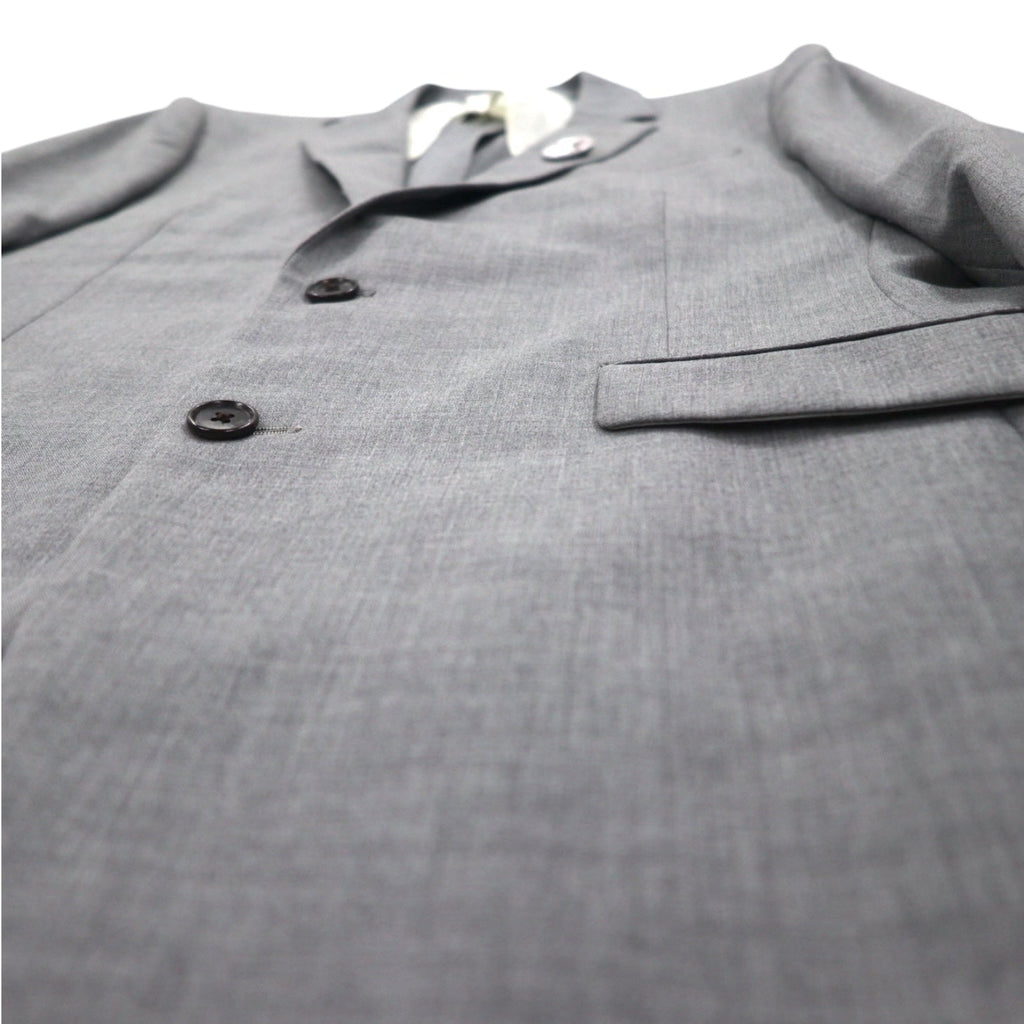 International Gallery BEAMS 2B スーツ セットアップ M グレー ウール 4117-0733-819