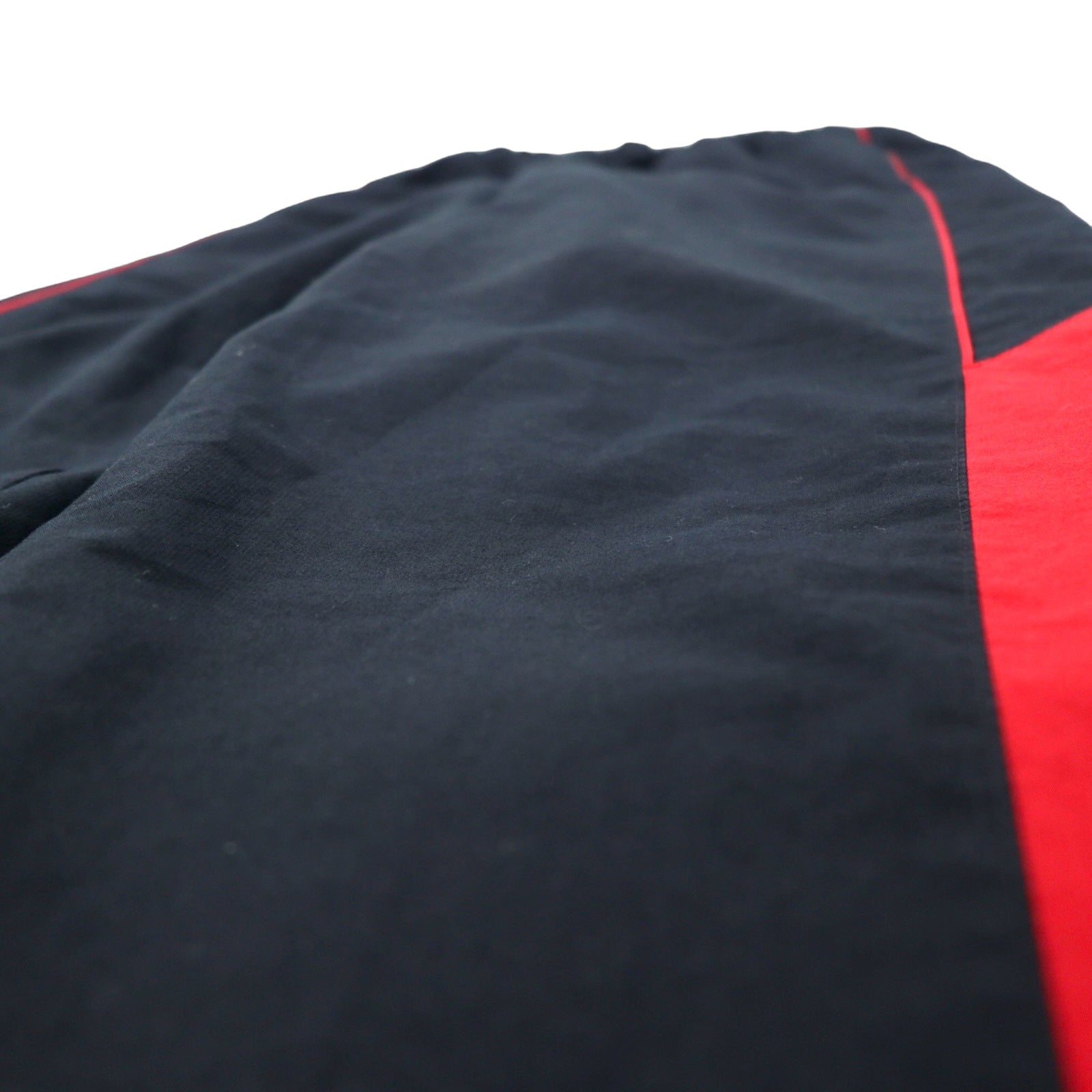 NIKE Pantaloni da tuta L neri in poliestere con strisce laterali, logo Swoosh ricamato 329354-648