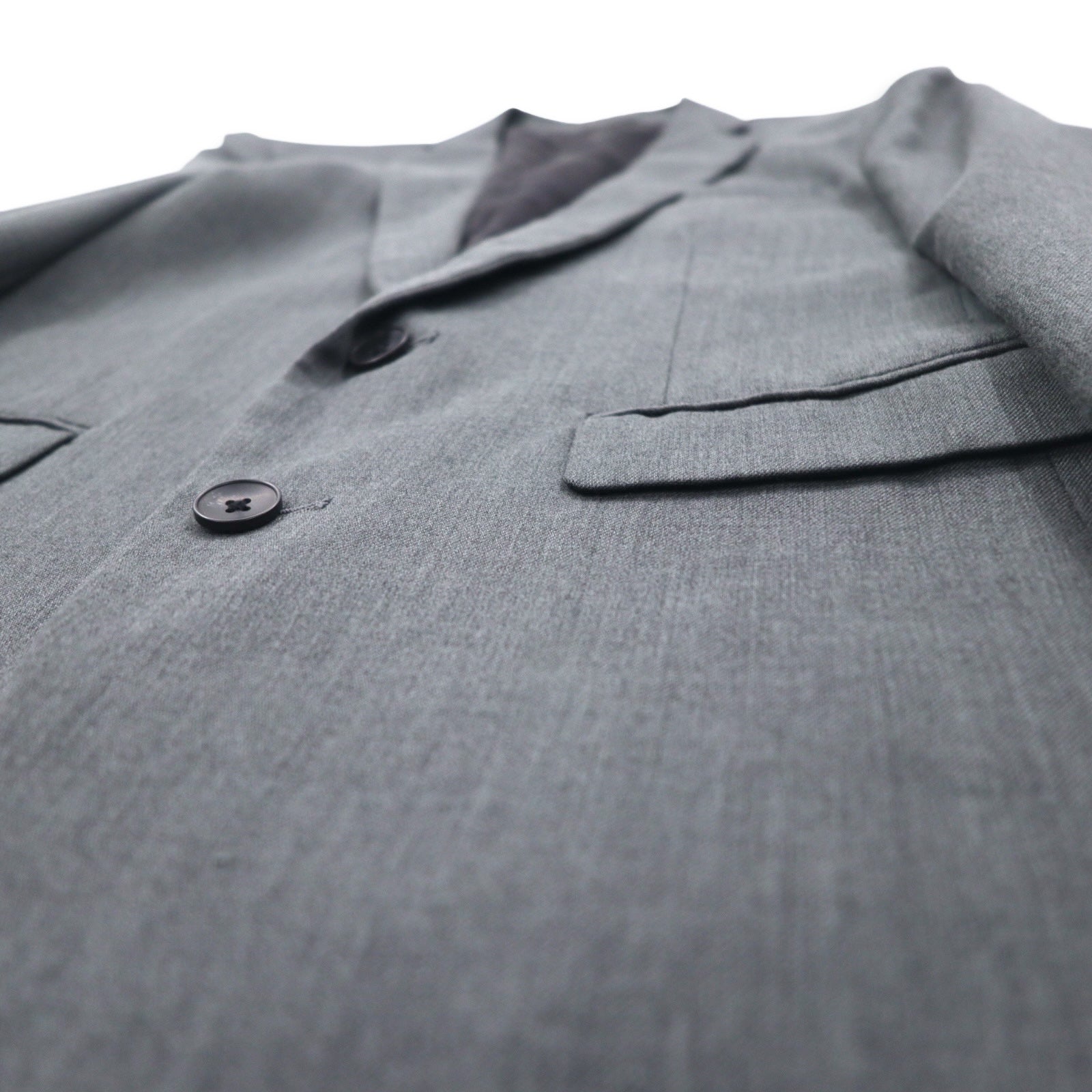 Giacca sartoriale STUDIOUS 2B, taglia S, colore grigio, poliestere, ST14-1-5-01, made in Japan