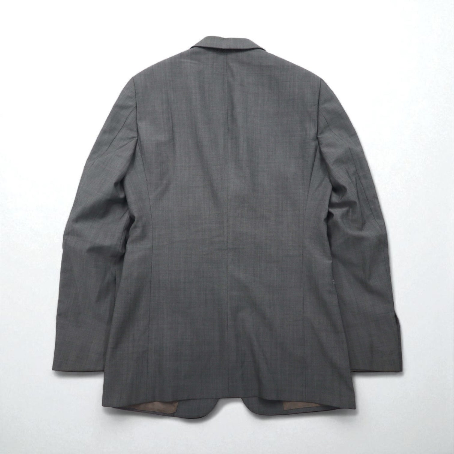 ARMANI COLLEZIONI イタリア製 テーラードジャケット S グレー ウール