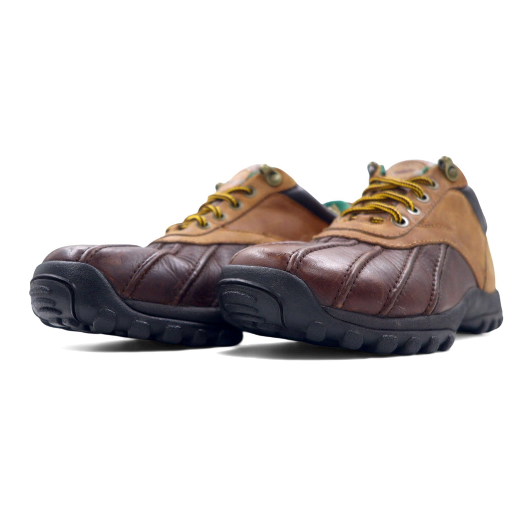 POLO SPORT RALPH LAUREN トレッキングシューズ ダックブーツ 25cm ブラウン レザー 防水