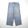Levi's SILVERTAB シルバータブ  BAGGY CARPENTER バギー デニムパンツ ジーンズ L インディゴ ワイド A7489-0000 未使用品