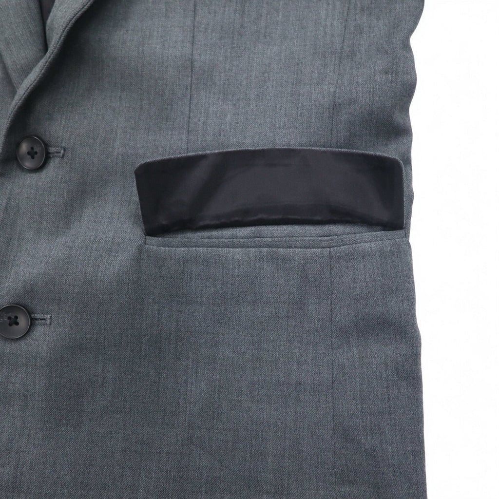 Giacca sartoriale STUDIOUS 2B, taglia S, colore grigio, poliestere, ST14-1-5-01, made in Japan