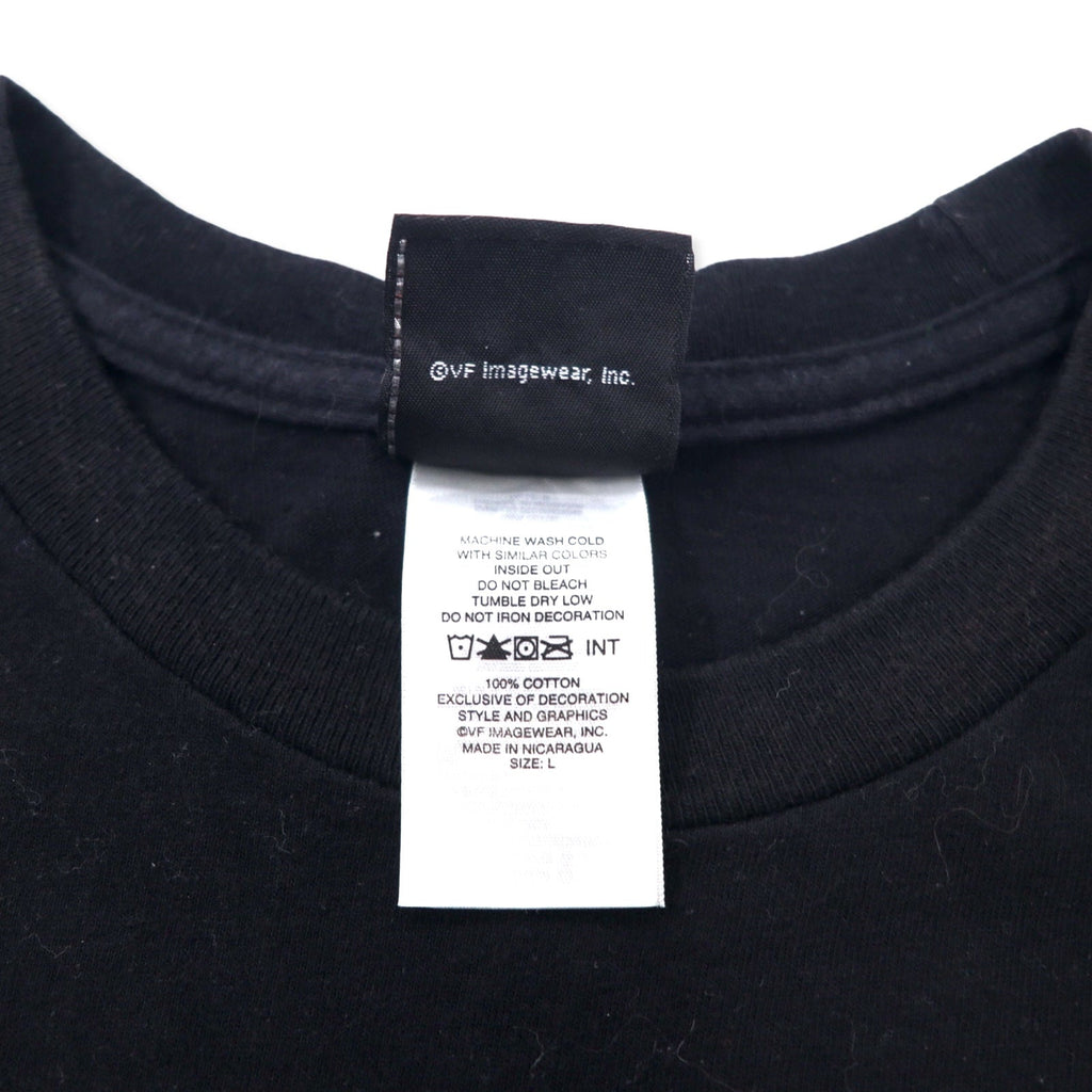 HARLEY DAVIDSON T-shirt con stampa logo L Cotone Stampa fronte/retro EL PASO TEXAS Fabbricato in Nicaragua