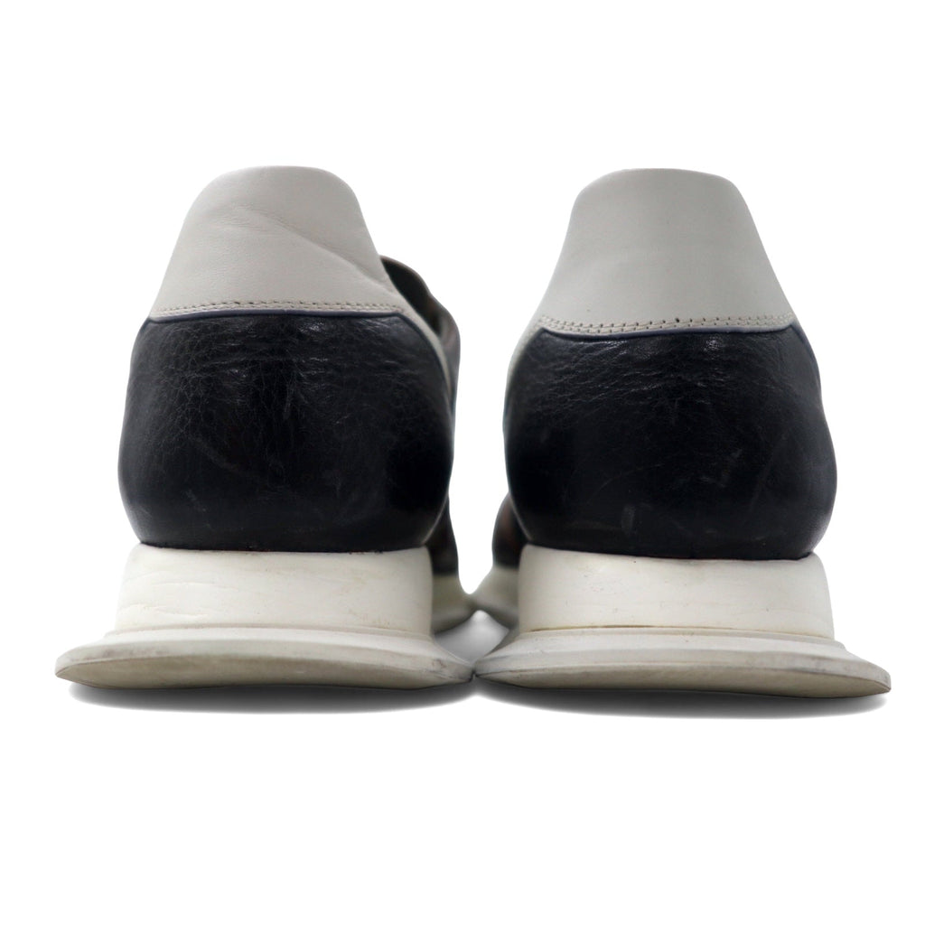 Rick Owens Runner Sneakers 25cm Nero Marrone Pelle Black Vintage Runner Sneakers 19 S2811