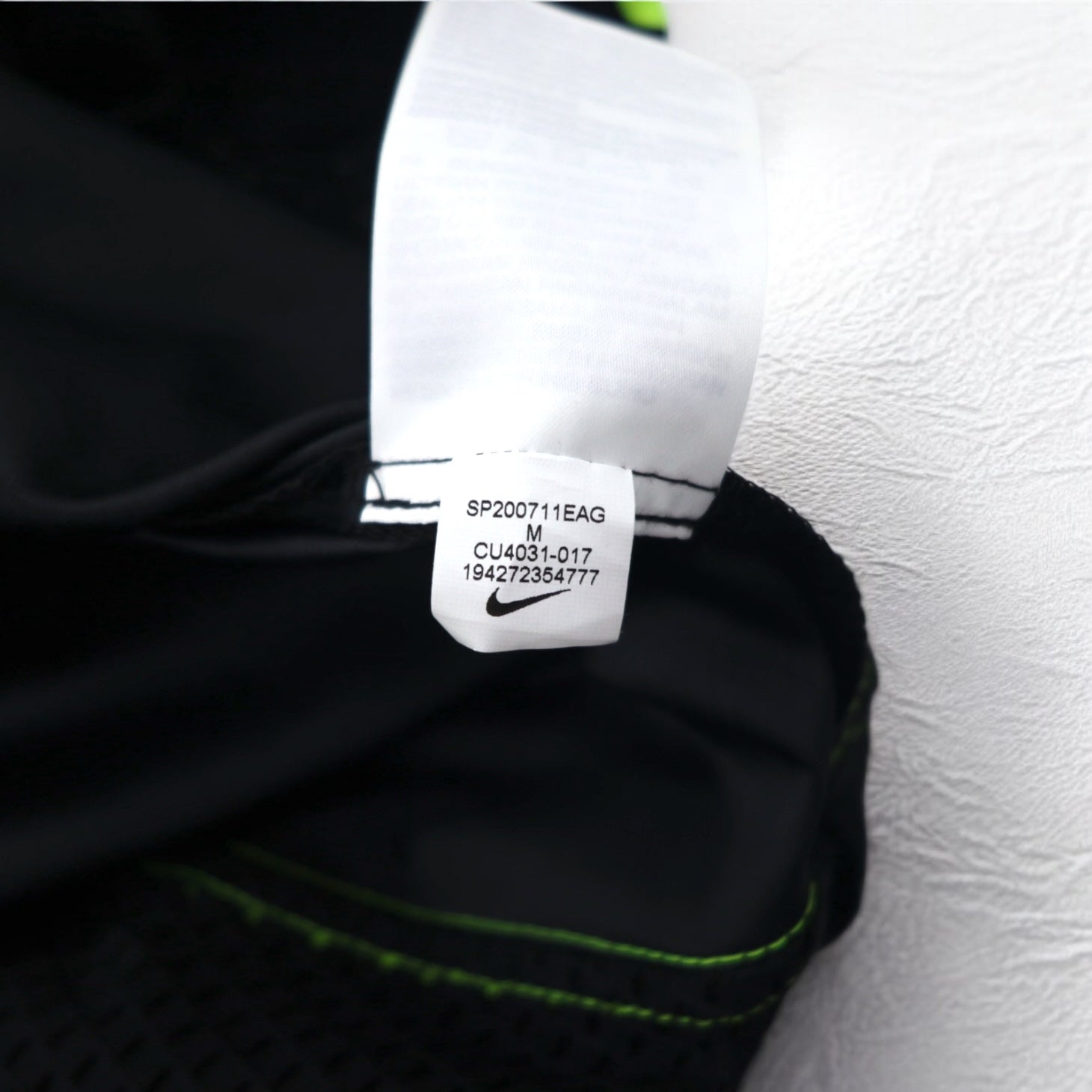 NIKE Gonna in mesh M Nera Gialla Stampa logo AS W NSW SKIRT MESH CU4031-017