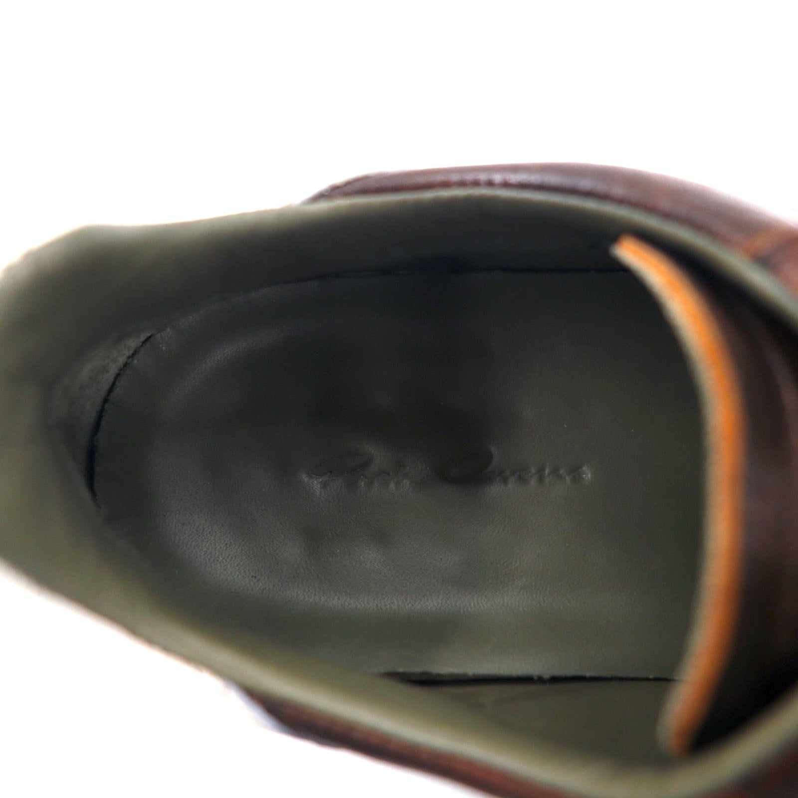 Rick Owens Runner Sneakers 25cm Nero Marrone Pelle Black Vintage Runner Sneakers 19 S2811
