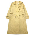 Trench Balenciaga, Made in Poland anni '80, taglia XL, beige cotone poliestere.
