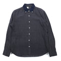 N.HOLLYWOOD Camicia button-down a strati colore grigio a pois taglia S, Tencel 91606 132-SH08 pieces, made in Japan