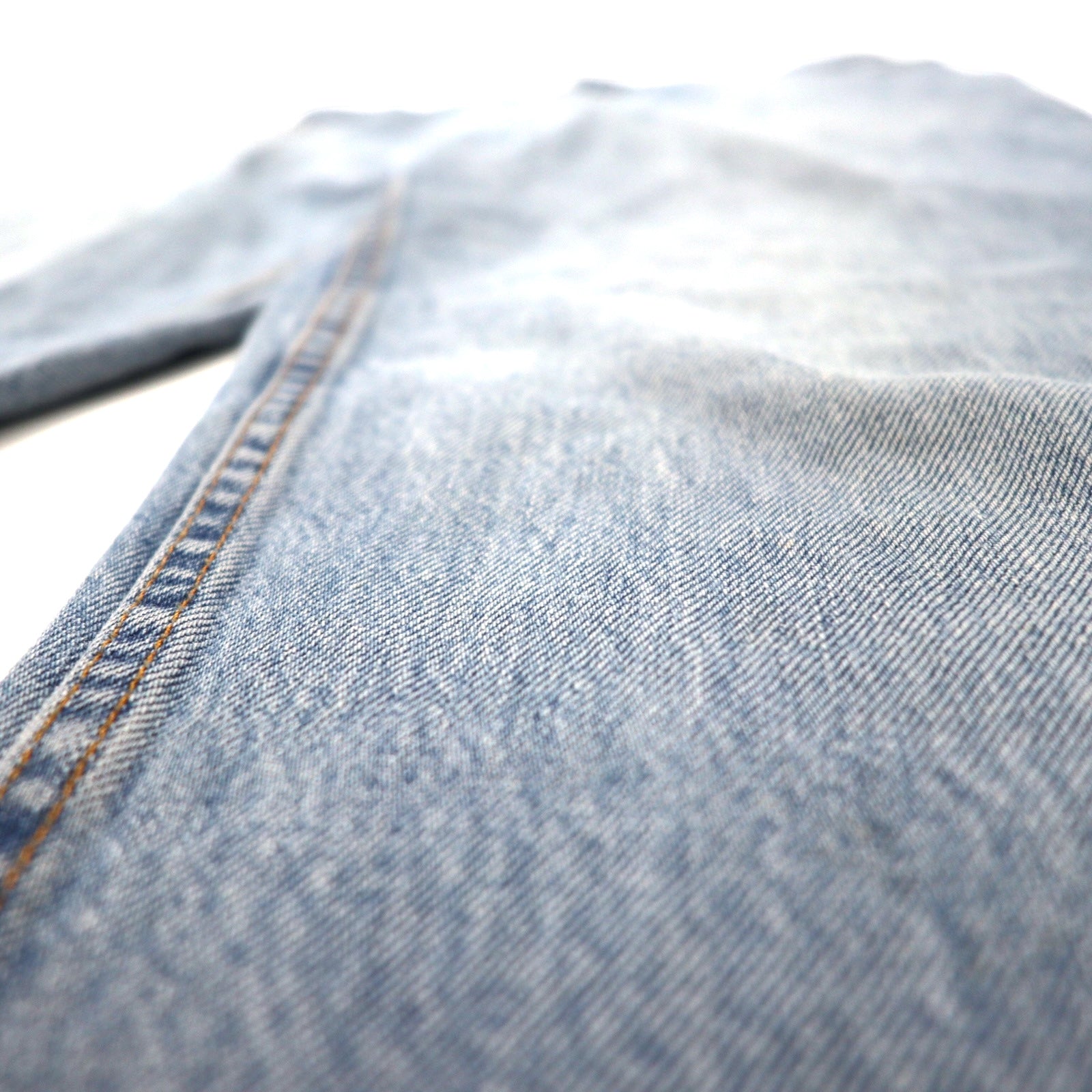 Levi's Made in USA anni '90 560 Loose Fit Tapered Jeans 32 Blu Cotone Chiusura a zip 560-4891