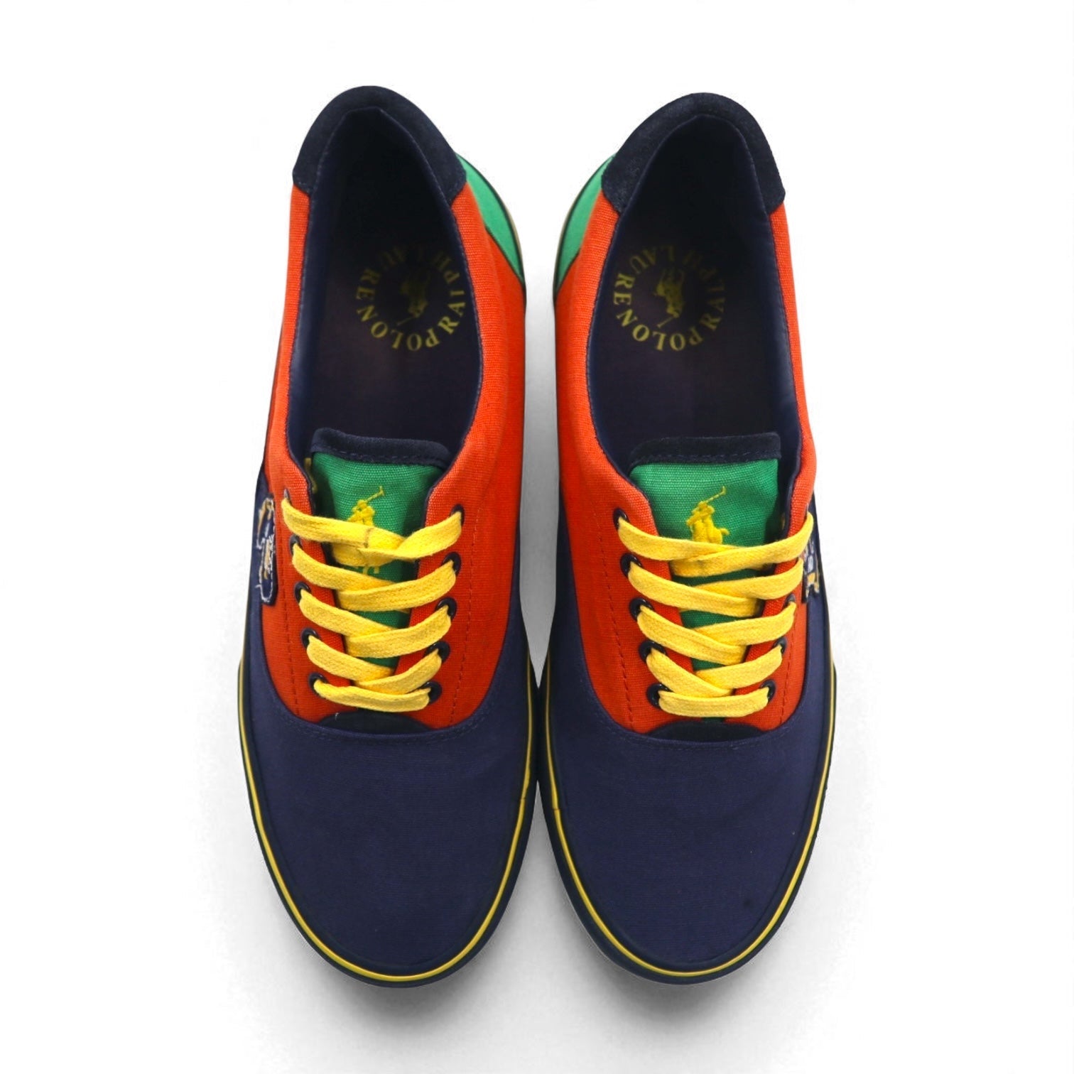 POLO RALPH LAUREN Thornton THORNTON III-NE Sneakers in tela 27cm Multicolore Logo a toppa 01087