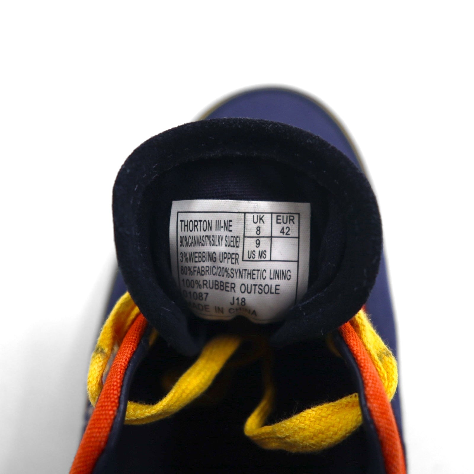 POLO RALPH LAUREN Thornton THORNTON III-NE Sneakers in tela 27cm Multicolore Logo a toppa 01087