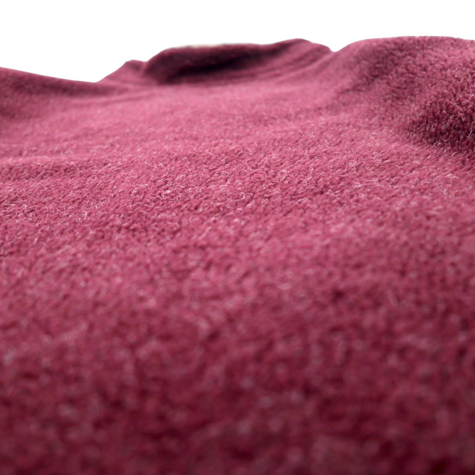 Cabela's Dolcevita in pile sherpa pullover M Bordeaux Poliestere Acrilico