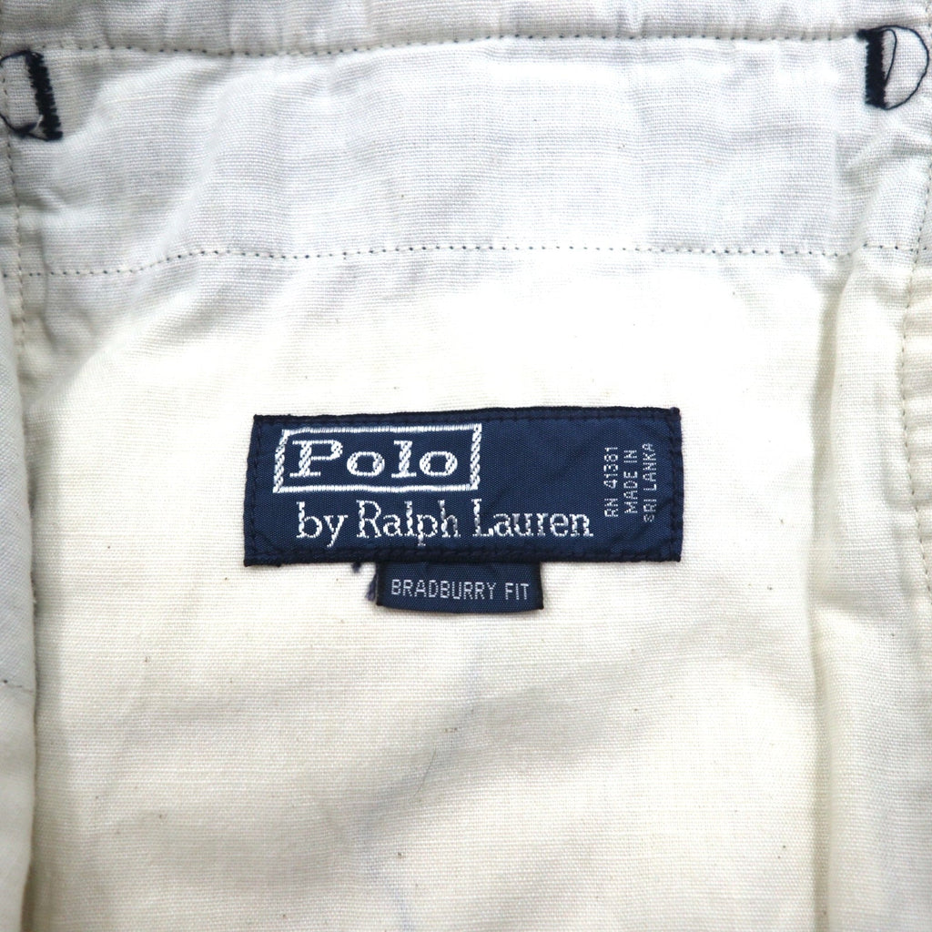 Polo by Ralph Lauren anni '90 pantaloncini patchwork pantaloncini corti XL blu a quadri India Madras
