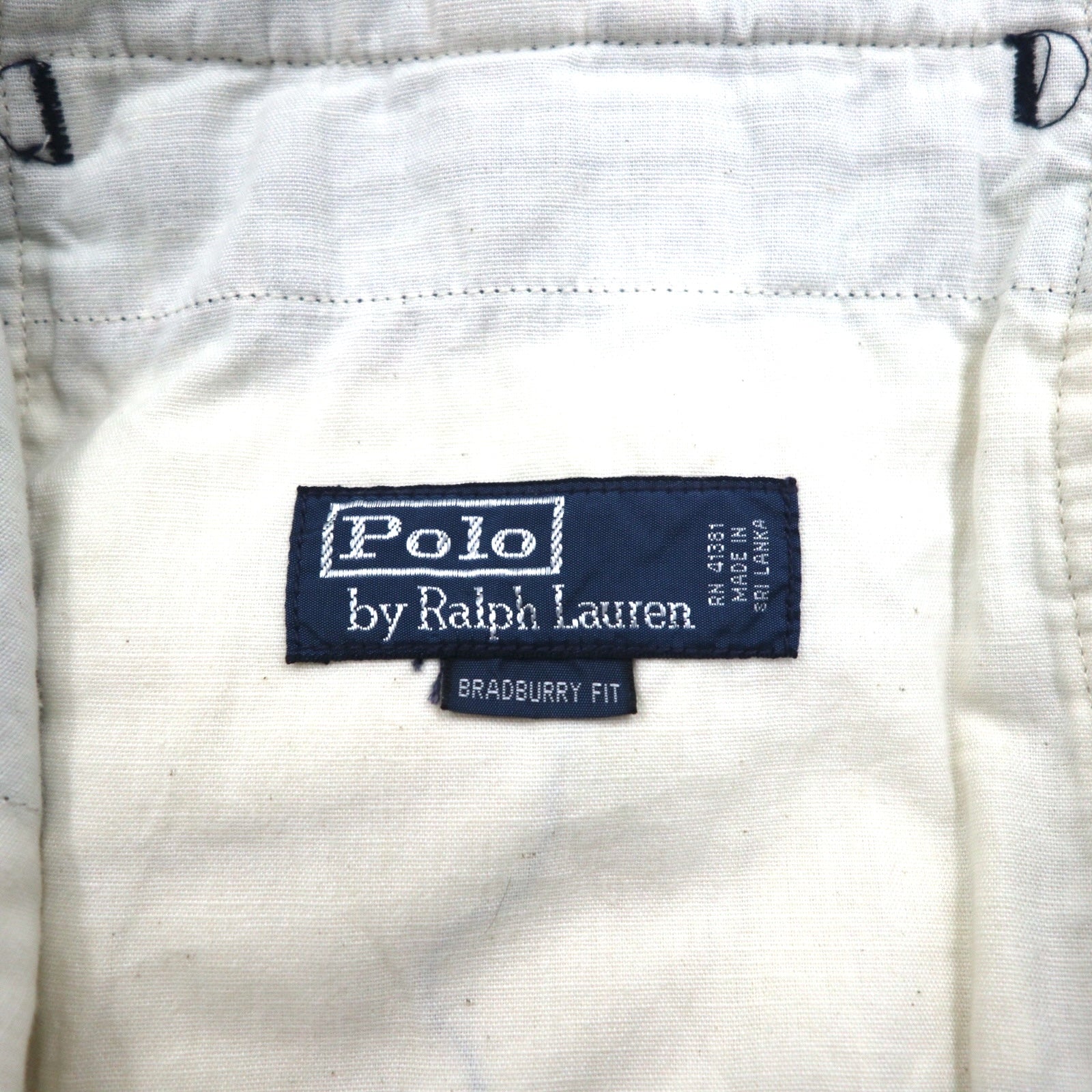 Polo by Ralph Lauren anni '90 pantaloncini patchwork pantaloncini corti XL blu a quadri India Madras