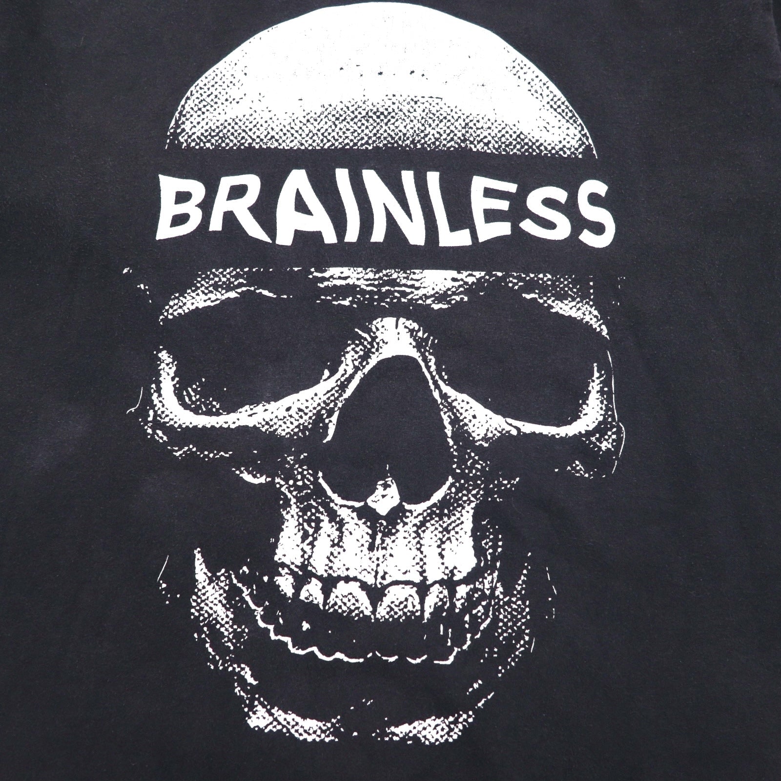 EMINEM Brainless T-shirt Hip Hop L Nera Cotone Teschio Made in Mexico