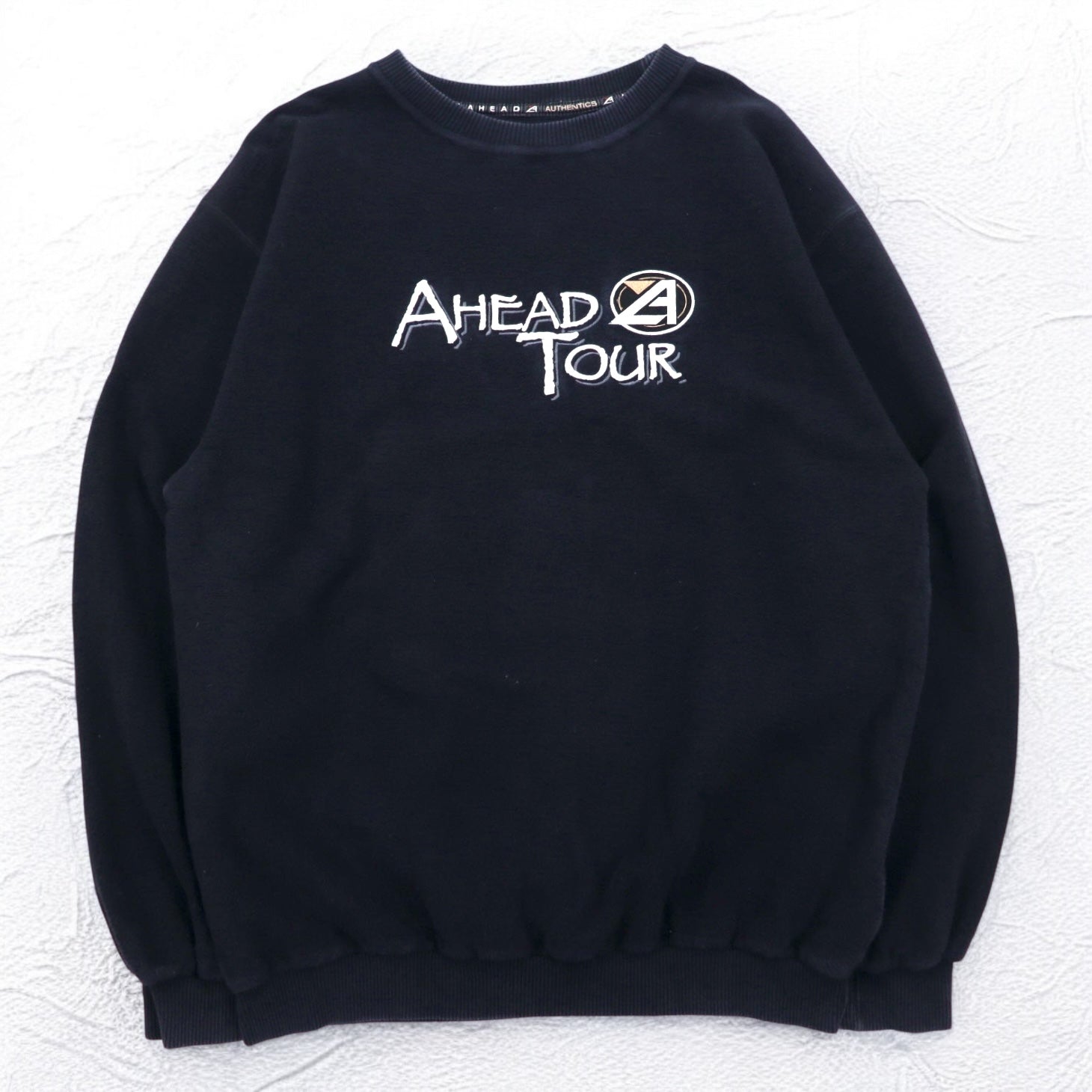 Vintage anni '90 Canada Made Felpa AHEAD AUTHENTICS Prodotta in Canada anni '90 Felpa XL Nera